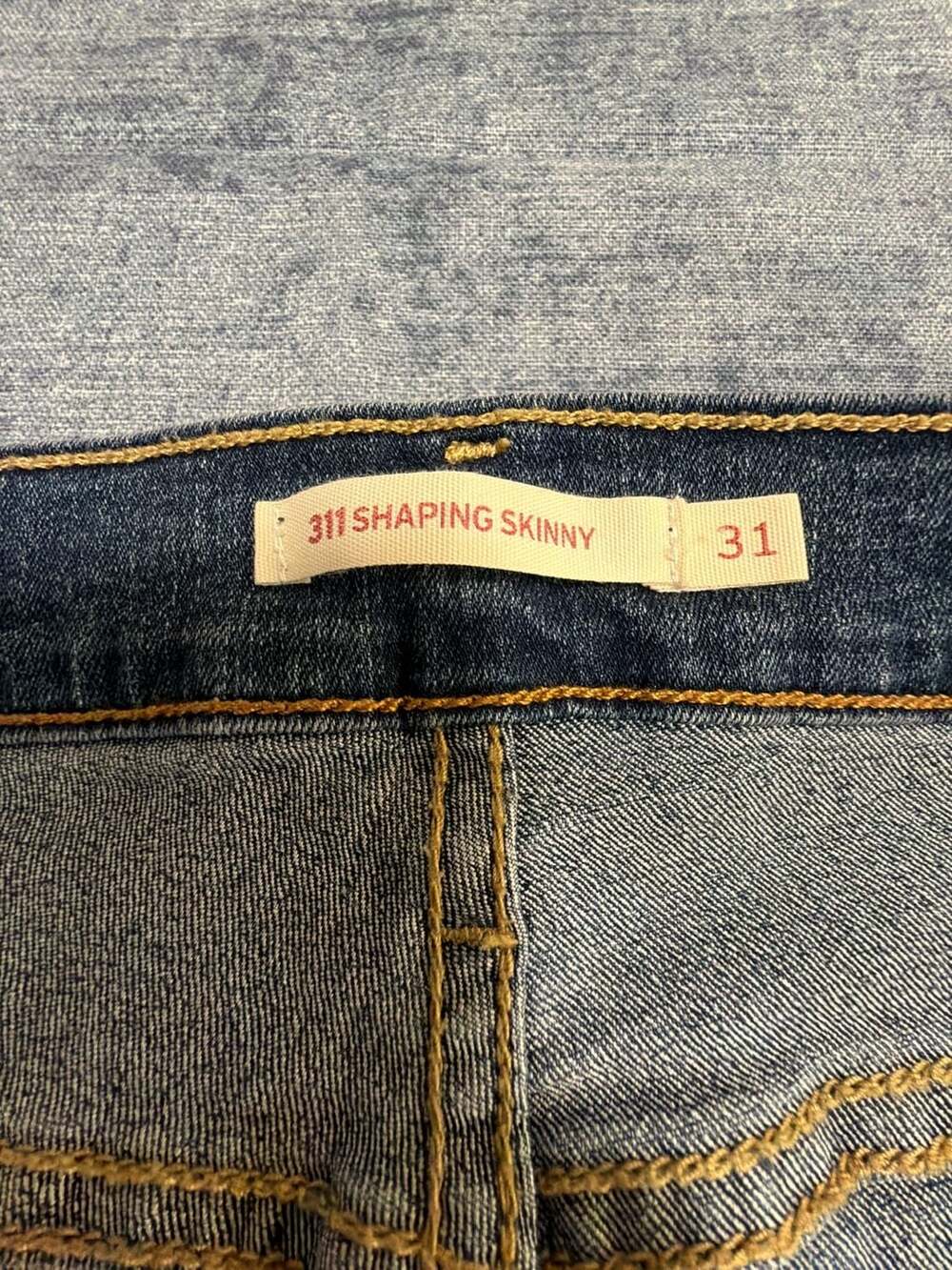 Levi's Women's 311 Shaping Skinny Blue Stretch Denim Jeans Size 31x30